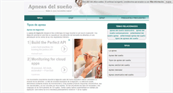 Desktop Screenshot of apneas.info
